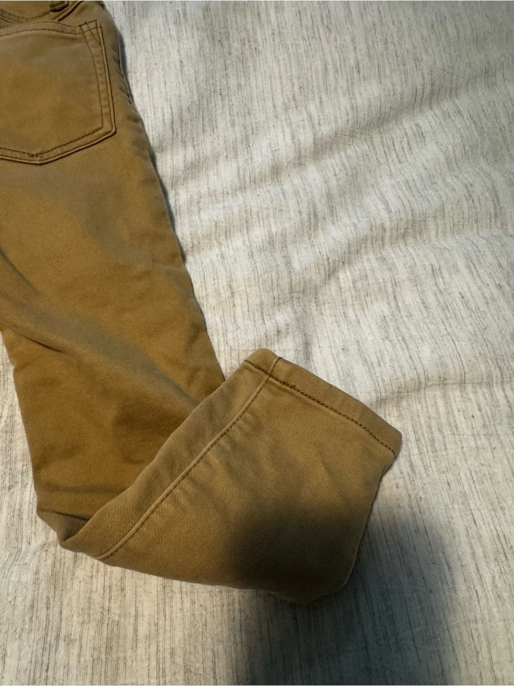 GAP Kids Tan Drawstring Pull-On Pants